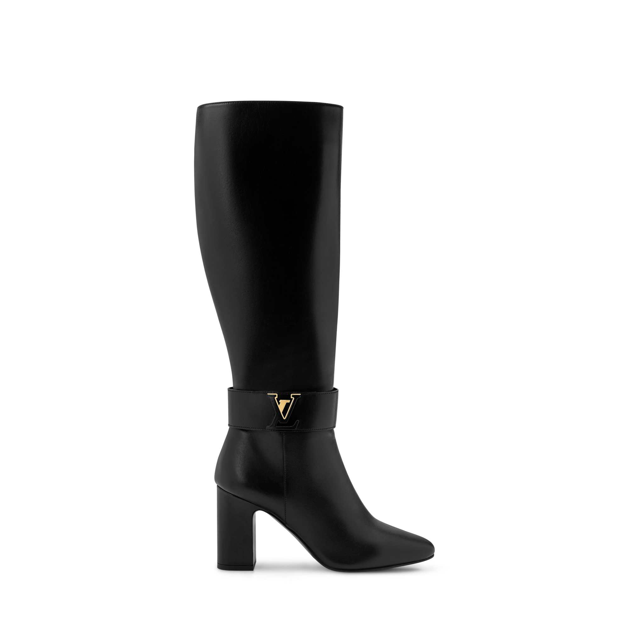 Louis Vuitton ブラックハイヒールブーツ Midtown High Boot - Shoes | LOUIS VUITTON